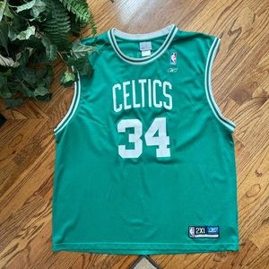 Vintage Boston Celtics Paul Pierce 34 Reebok Jersey